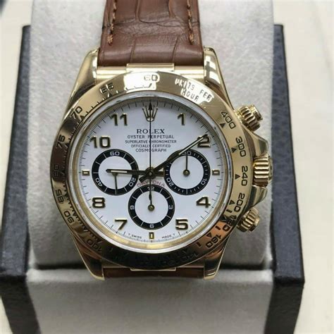 gold daytona rolex for sale|used rolex daytona watches for sale.